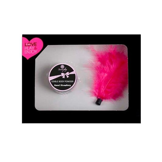 Secret Play Box Edible Powder & Feather Secret Play Box Edible Powder & Feather - UABDSM