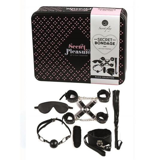 Secret Play Set 8 Pieces Black Set Secret Play Set 8 Pieces Black Set - UABDSM