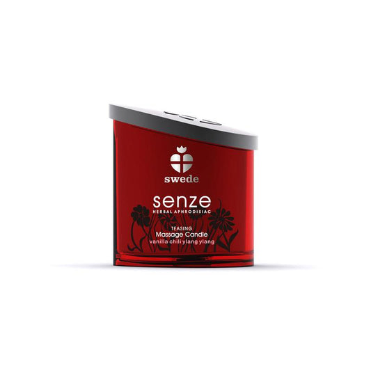 Senze Massage Candle Vanilla Ylang Ylang and Chili Teasing 150 ml Senze Massage Candle Vanilla Ylang Ylang and Chili Teasing 150 ml - UABDSM