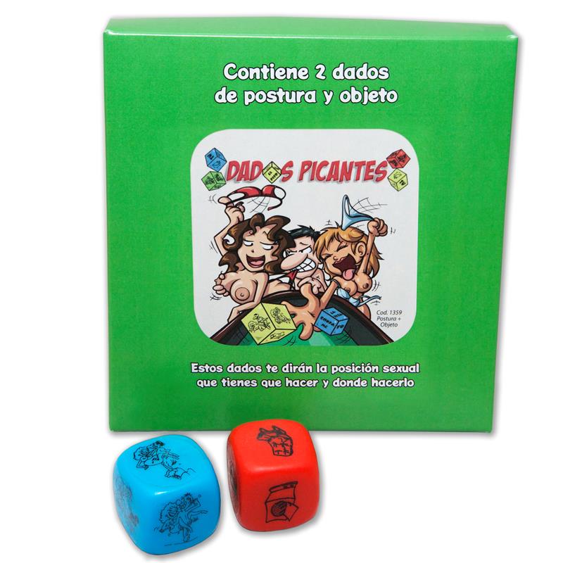 Set 2 Fluorescent Dice Posture and Object - UABDSM