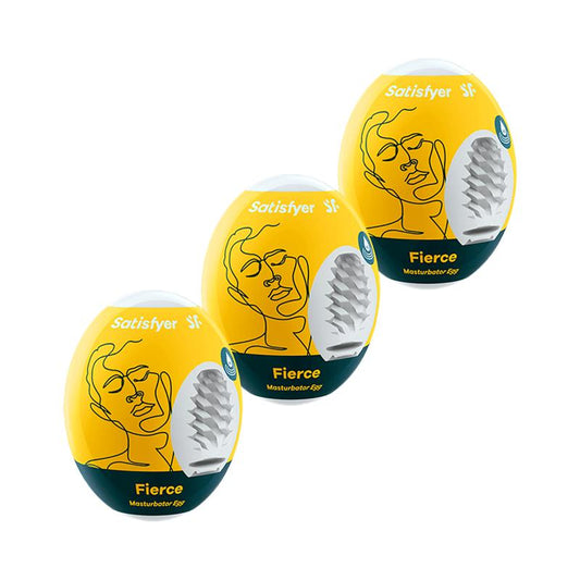 Set 3 Masturbator Eggs Fierce Model Set 3 Masturbator Eggs Fierce Model - UABDSM