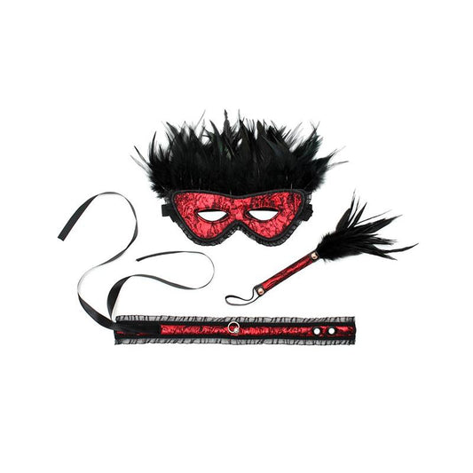 Set 3 Pieces Dominiset de Lujo Red - UABDSM