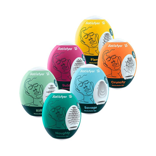 Set 6 Units Masturbador Egg Set 6 Units Masturbador Egg - UABDSM
