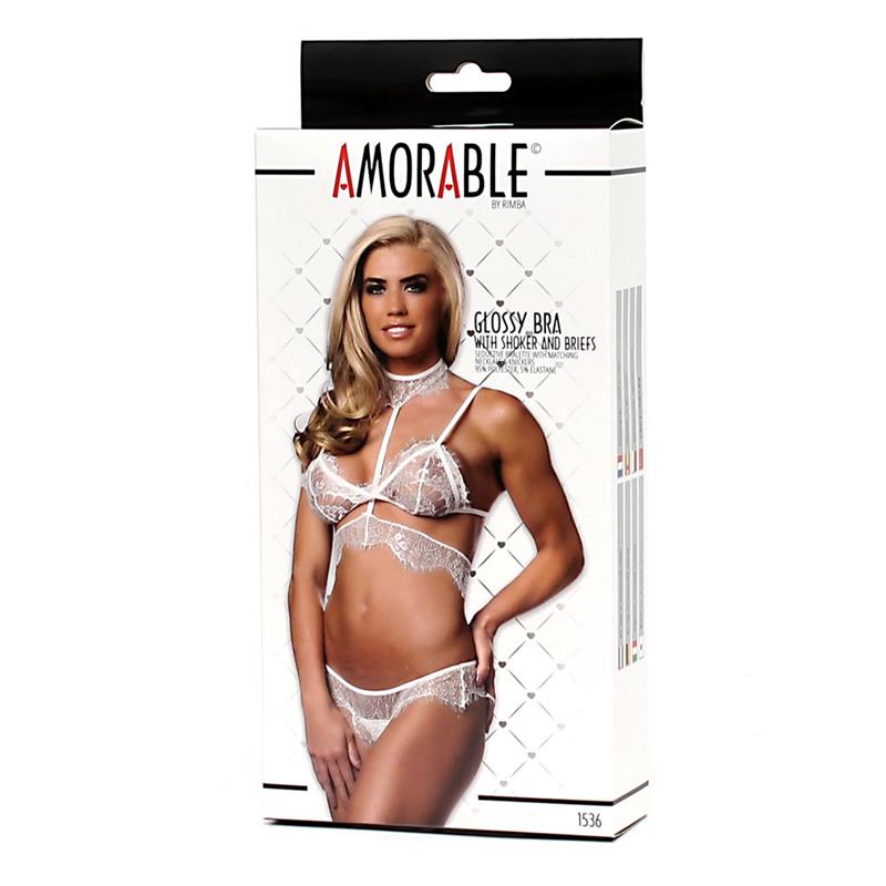 Set Bralette and Panties White - UABDSM