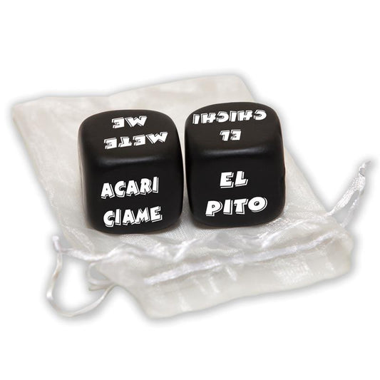 Set of 2 Dice Kiss Me Set of 2 Dice Kiss Me - UABDSM