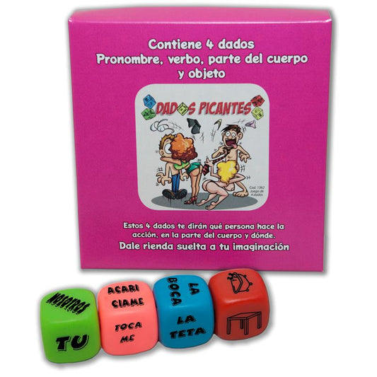 Set of 4 Fluorescent Dice Set of 4 Fluorescent Dice - UABDSM