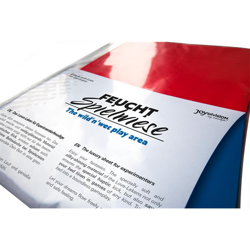SexMAX WetGAMES Sex sheet - Red - UABDSM