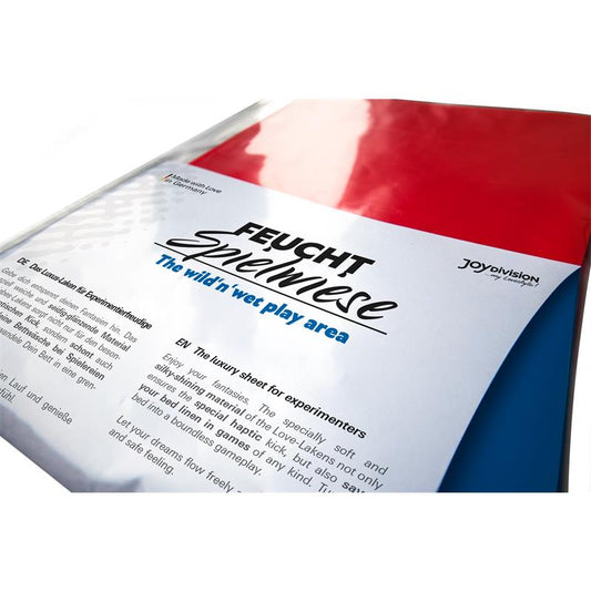 SexMAX WetGAMES Sex sheet - Red - UABDSM