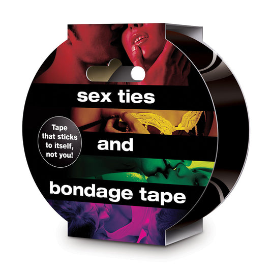 Sex Ties & Bondage Tape - Black Sex Ties & Bondage Tape - Black - UABDSM