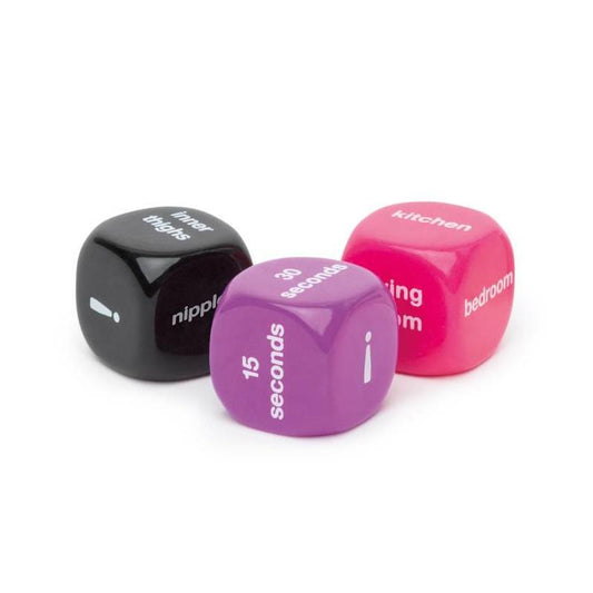Sexual Dice 3 Units Sexual Dice 3 Units - UABDSM