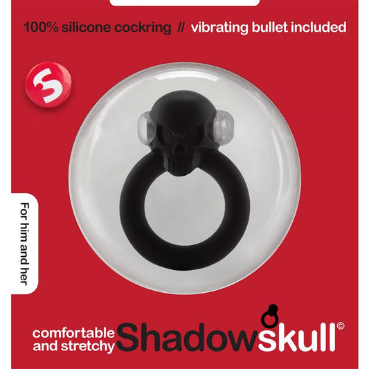 Shots S-Line Shadow Skull Cockring Black - UABDSM
