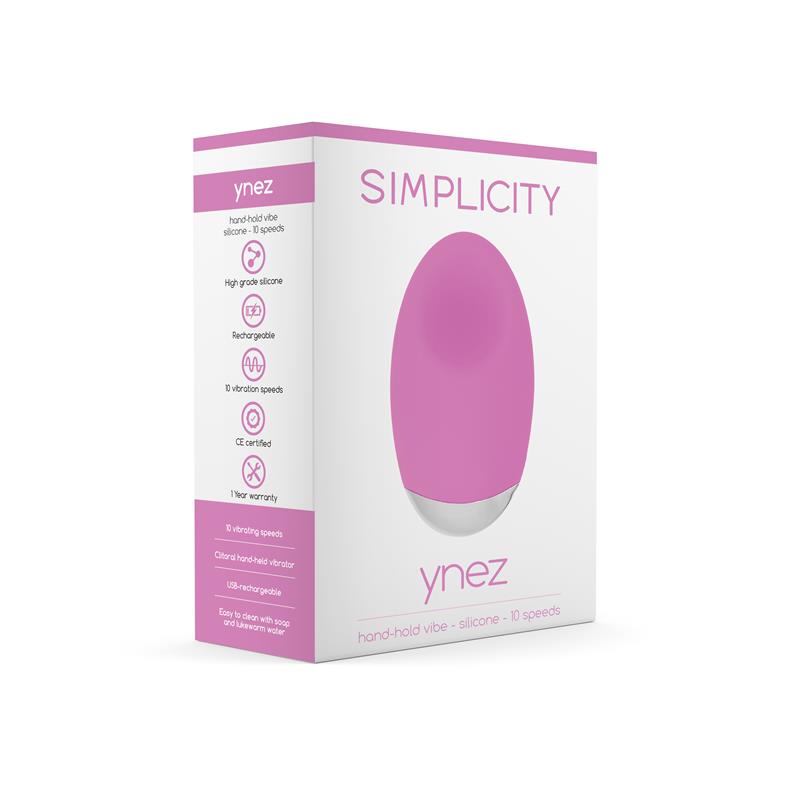 Shots Simplicity Hand-hold Vibe YNEZ Pink - UABDSM