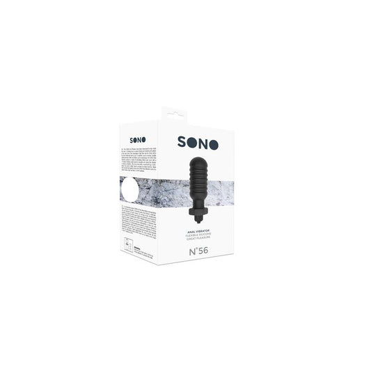 Shots Sono No. 56 Anal Vibrator Black - UABDSM