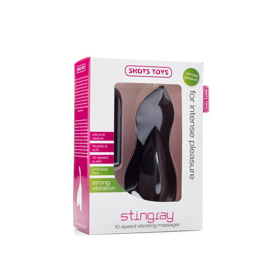 Shots Toys Stingray Black - UABDSM
