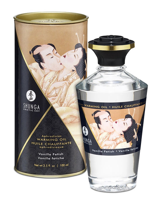 Shunga - Aphrodisiac Warming Oil - Vanilla 100 Ml. Shunga - Aphrodisiac Warming Oil - Vanilla 100 Ml. - UABDSM