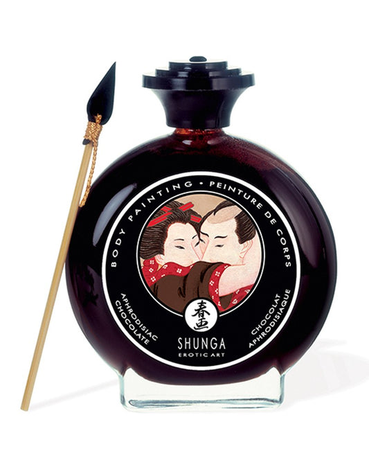 Shunga - Body Paint - Aphrodisiac Chocolate 100 Ml. Shunga - Body Paint - Aphrodisiac Chocolate 100 Ml. - UABDSM