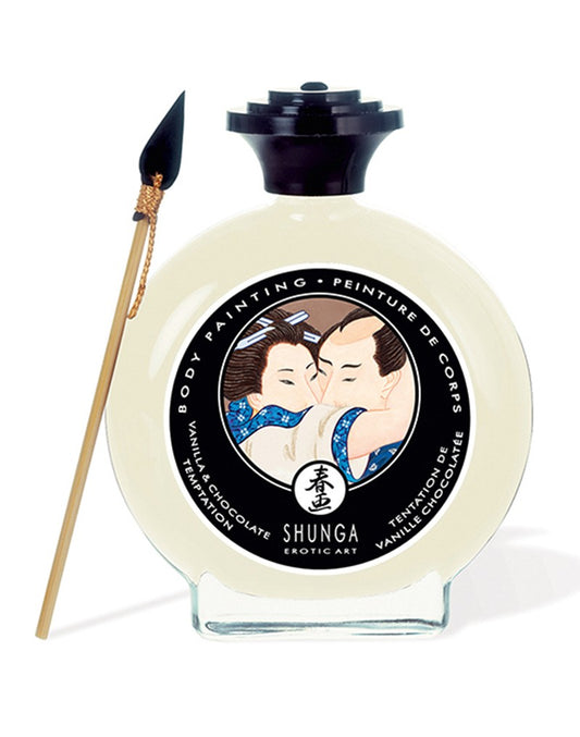 Shunga - Body Paint - Vanilla Chocolate Temptation 100 Ml. Shunga - Body Paint - Vanilla Chocolate Temptation 100 Ml. - UABDSM