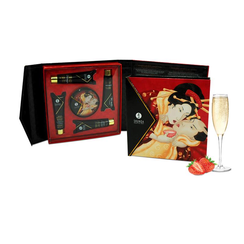 Shunga Geisha Secrets Kit Sparkling Wine - UABDSM