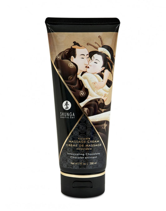 Shunga - Kissable Massage Cream Intoxicating Chocolate 200ml. Shunga - Kissable Massage Cream Intoxicating Chocolate 200ml. - UABDSM