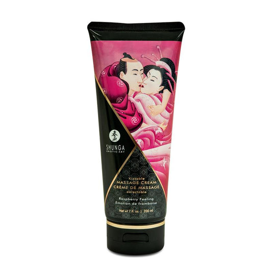 Shunga Massage Cream Raspberry Aroma Shunga Massage Cream Raspberry Aroma - UABDSM