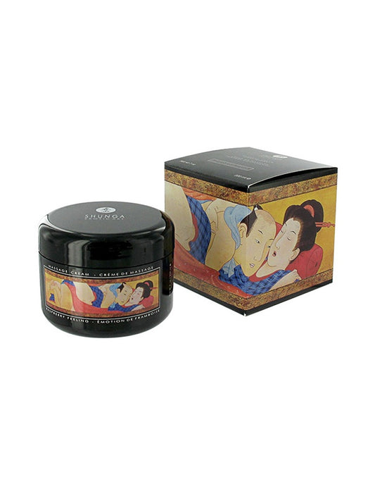 Shunga - Massage Cream - Raspberry Feeling 200 Ml. Shunga - Massage Cream - Raspberry Feeling 200 Ml. - UABDSM