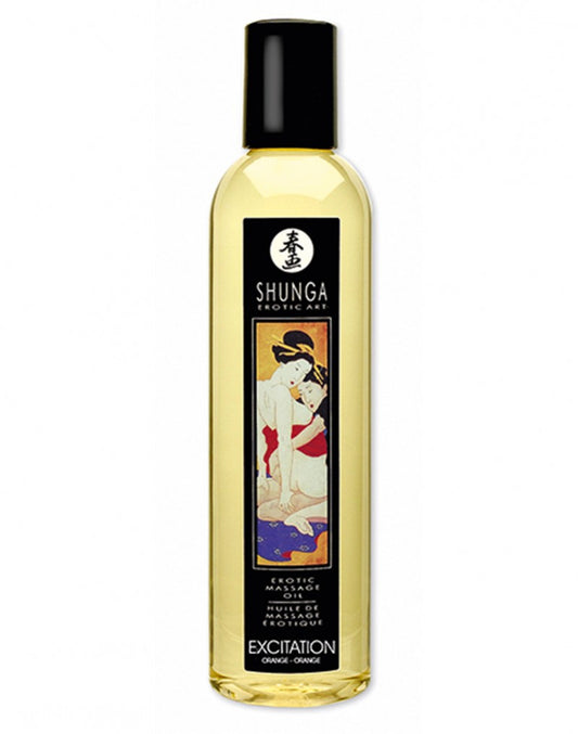 Shunga - Massage Oil - Excitation Orange 250 Ml. Shunga - Massage Oil - Excitation Orange 250 Ml. - UABDSM