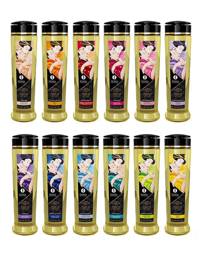 Shunga - Massage Oil - Sensation Lavender - 240 Ml - UABDSM