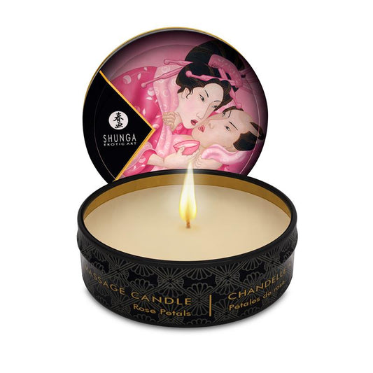 Shunga Mini Candle for Massage Rose Shunga Mini Candle for Massage Rose - UABDSM