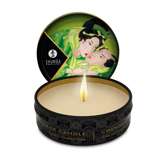 Shunga Mini Candle Massage Green Tea Shunga Mini Candle Massage Green Tea - UABDSM
