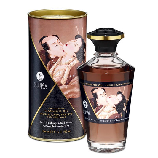 Shunga Warming Massage Oil Chocolate Aroma Shunga Warming Massage Oil Chocolate Aroma - UABDSM