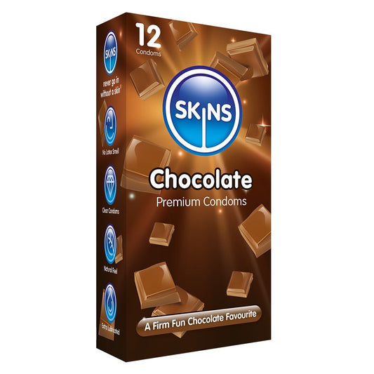 Skins Condoms Chocolate 12 Pack International 1 Skins Condoms Chocolate 12 Pack International 1 - UABDSM
