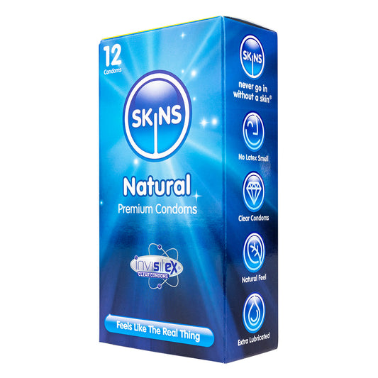 Skins Condoms Natural 12 Pack - UABDSM