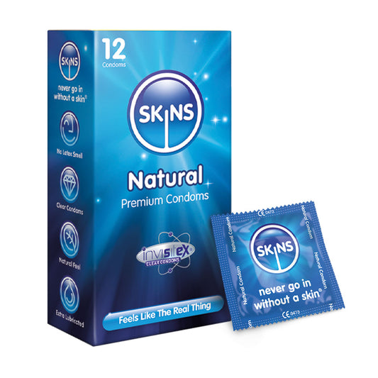Skins Condoms Natural 12 Pack Skins Condoms Natural 12 Pack - UABDSM