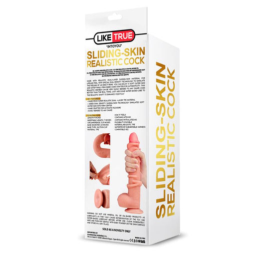 Slidy Realistic Dildo with Sliding Skin Retractable and Adjustable 9 - UABDSM