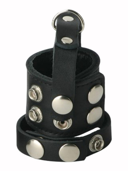 Strict Leather Cock Strap And Ball Stretcher Strict Leather Cock Strap And Ball Stretcher - UABDSM