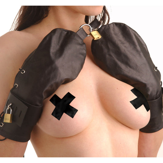 Strict Leather Bondage Mittens Strict Leather Bondage Mittens - UABDSM