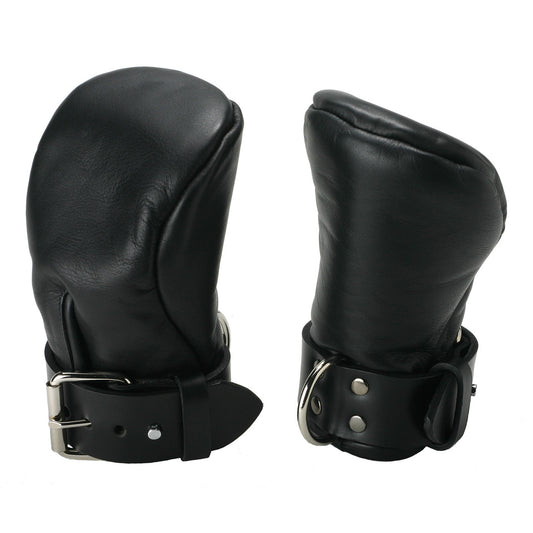 Strict Leather Deluxe Padded Fist Mitts- SM Strict Leather Deluxe Padded Fist Mitts- SM - UABDSM