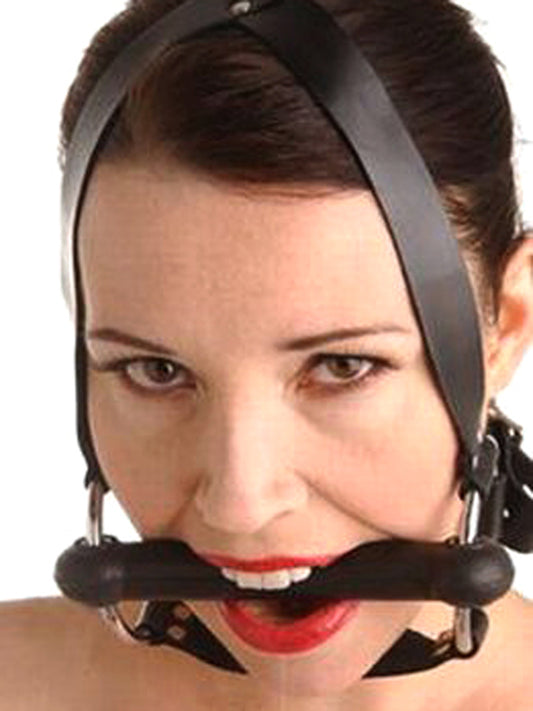 Strict Leather Locking Silicone Trainer Gag Strict Leather Locking Silicone Trainer Gag - UABDSM