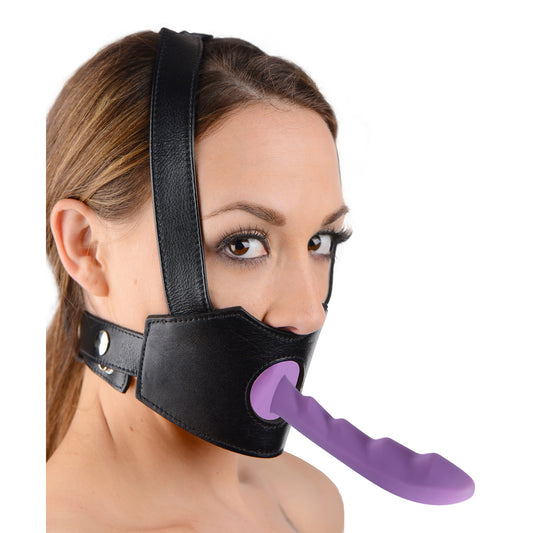 Strict Leather Dildo Face Harness Strict Leather Dildo Face Harness - UABDSM