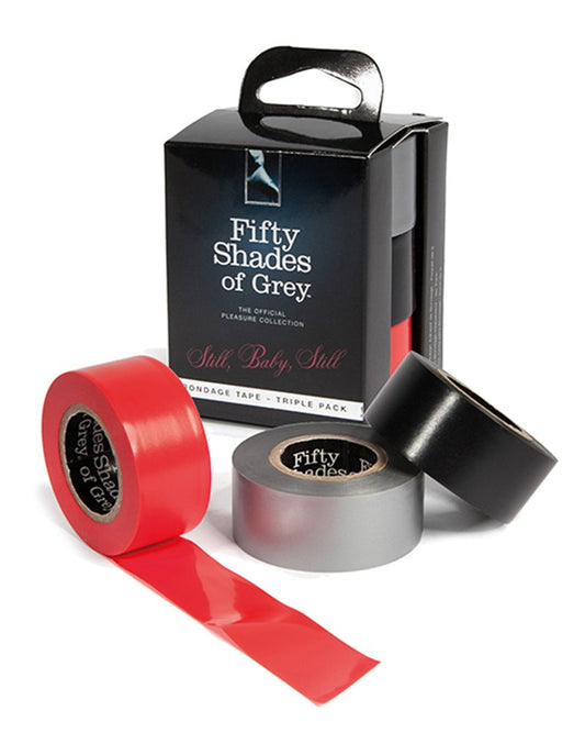Still Baby Still - FSOG Bondage Tape Triple Pack Still Baby Still - FSOG Bondage Tape Triple Pack - UABDSM