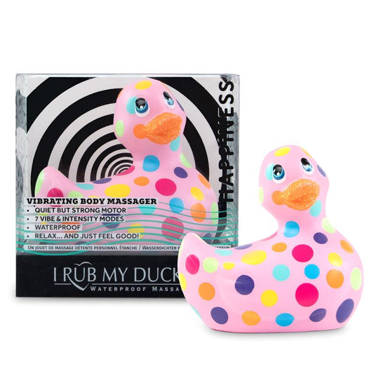 Stimulator I Rub My Duckie 2.0 Happiness Pink and Multi Color Stimulator I Rub My Duckie 2.0 Happiness Pink and Multi Color - UABDSM