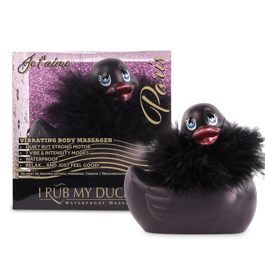 Stimulator I Rub My Duckie 2.0 Paris Black Stimulator I Rub My Duckie 2.0 Paris Black - UABDSM