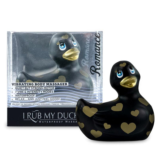 Stimulator I Rub My Duckie 2.0 Romance Black and Gold Stimulator I Rub My Duckie 2.0 Romance Black and Gold - UABDSM