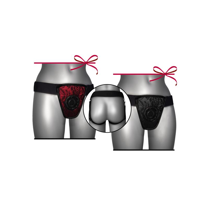 Strap On de Luxe Black Without Back S - XL - UABDSM