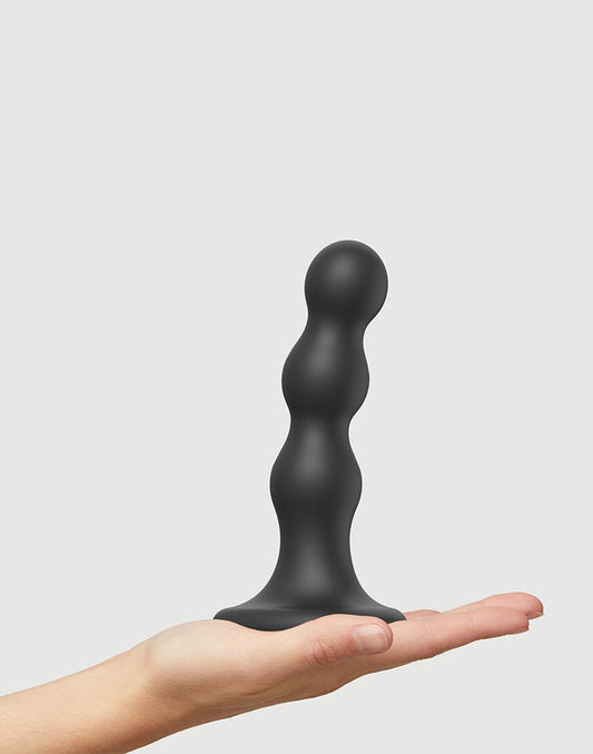 Strap-On-Me - Dildo Plug Balls Size M - Black Strap-On-Me - Dildo Plug Balls Size M - Black - UABDSM