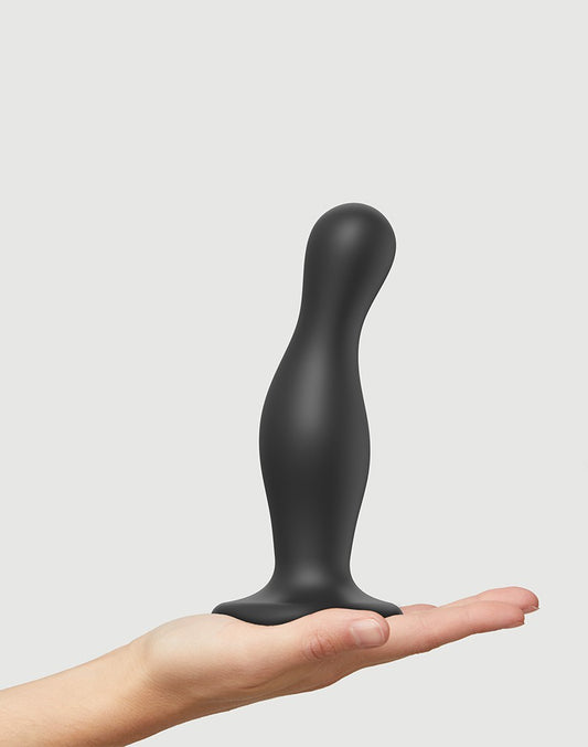 Strap-On-Me - Dildo Plug Curvy Size L - Black Strap-On-Me - Dildo Plug Curvy Size L - Black - UABDSM