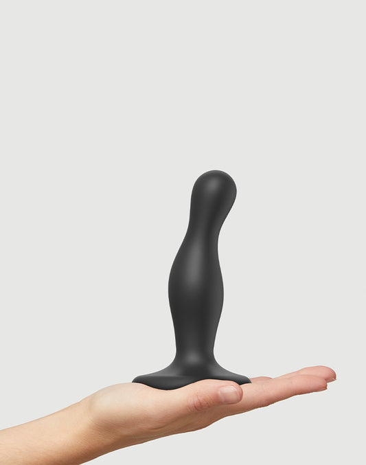 Strap-On-Me - Dildo Plug Curvy Size S - Black Strap-On-Me - Dildo Plug Curvy Size S - Black - UABDSM