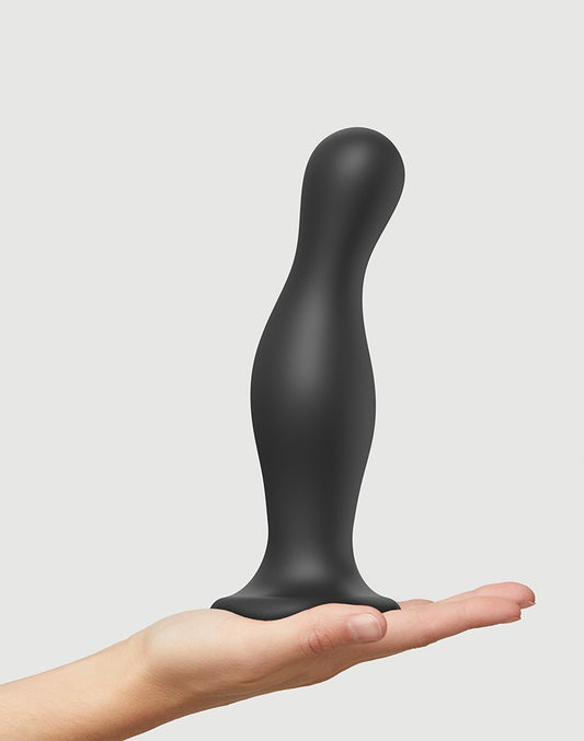 Strap-On-Me - Dildo Plug Curvy Size XXL - Black Strap-On-Me - Dildo Plug Curvy Size XXL - Black - UABDSM
