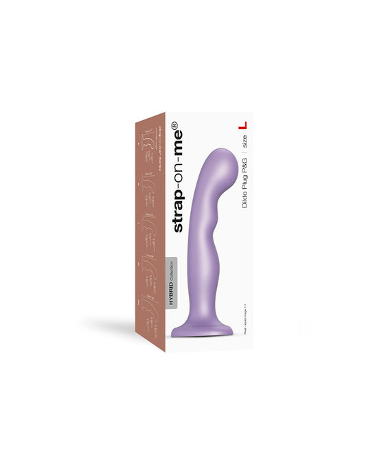 Strap-On-Me - Dildo Plug P&G Size L - Metallic Lilac - UABDSM