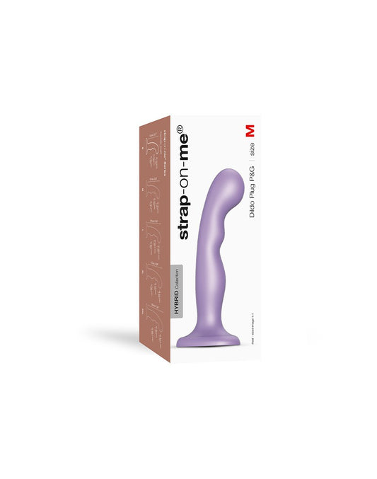 Strap-On-Me - Dildo Plug P&G Size M - Metallic Lilac - UABDSM